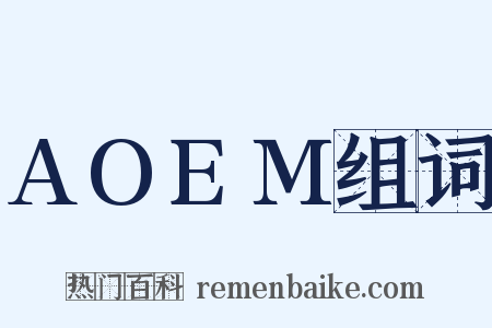 AOEM组词是什么意思的图片